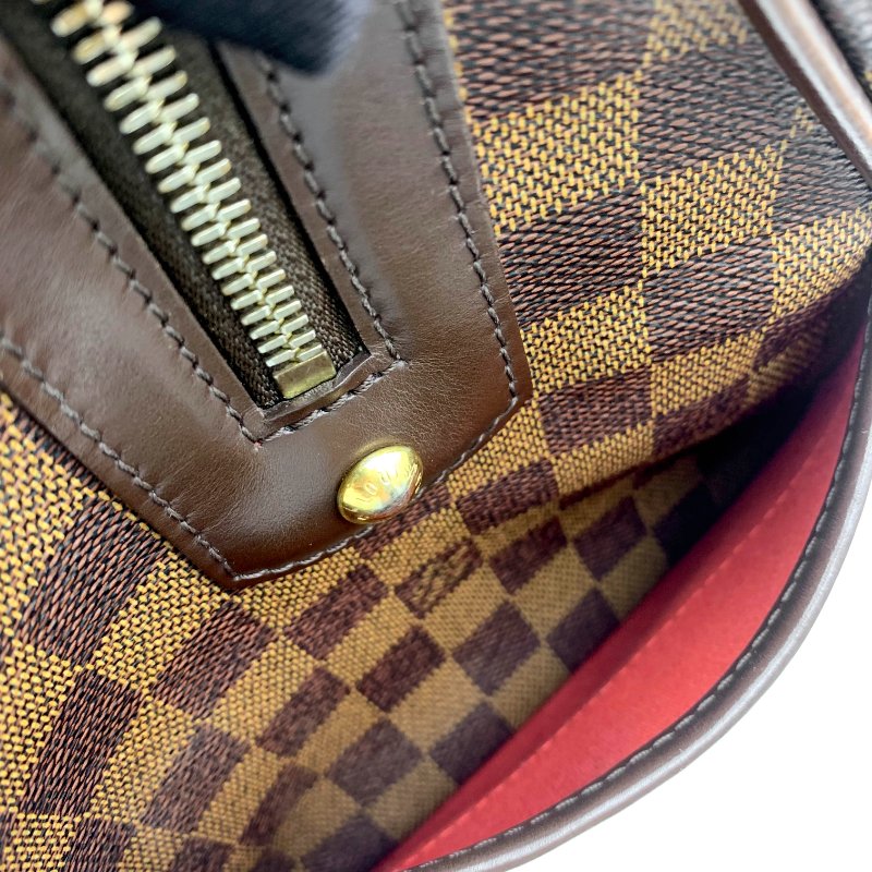 Louis Vuitton Damier Berkeley 路易威登棋盤格手提包，MM，N52000，真品，現貨，免運-29