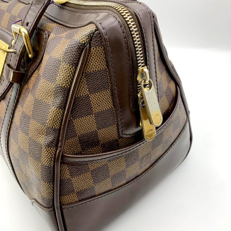 Louis Vuitton Damier Berkeley 路易威登棋盤格手提包，MM，N52000，真品，現貨，免運-31