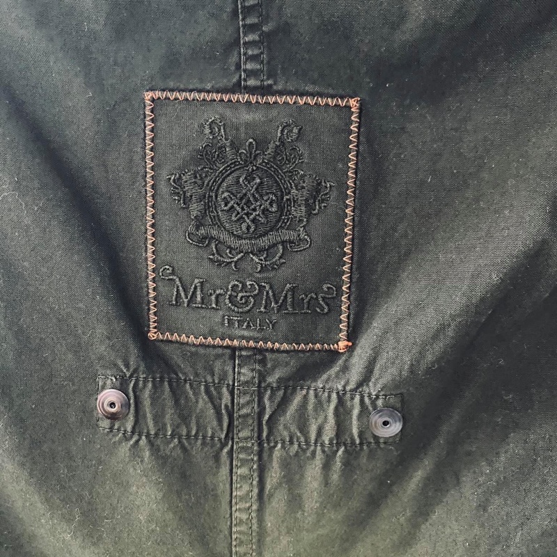 正 Mr&Mrs ltaly 皮草外套 mr & mrs Italy XXS皮草夫婦 長版狐狸毛-3