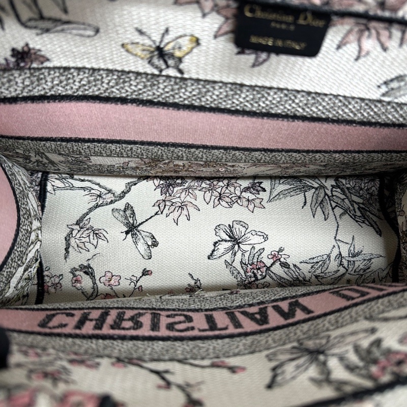 DIOR Book Tote春夏花卉刺繡中號手提托特包 36*27*5*16.5 全新閒置配件塵袋購證-2