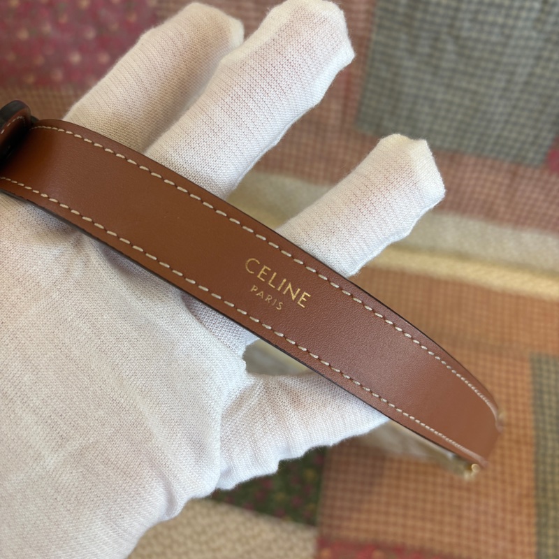 🈶購證 #全網最低💰 #白色情人節 Celine Ava白凱旋門腋下肩背包-16