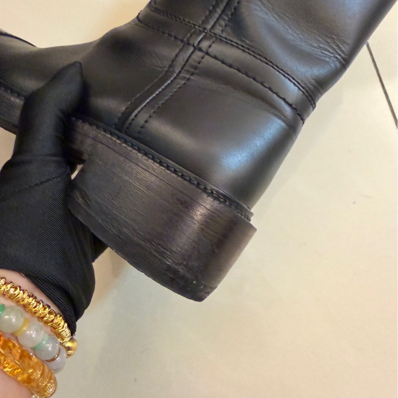 CHANEL香奈兒騎士靴黑色-22