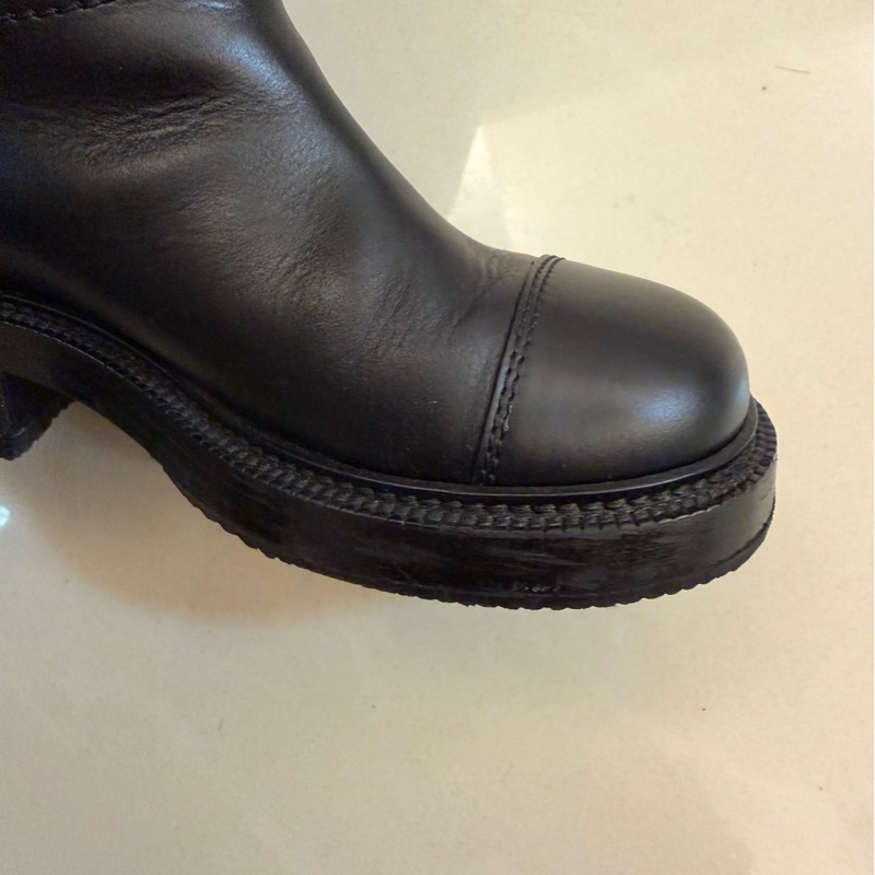 CHANEL香奈兒騎士靴黑色-47