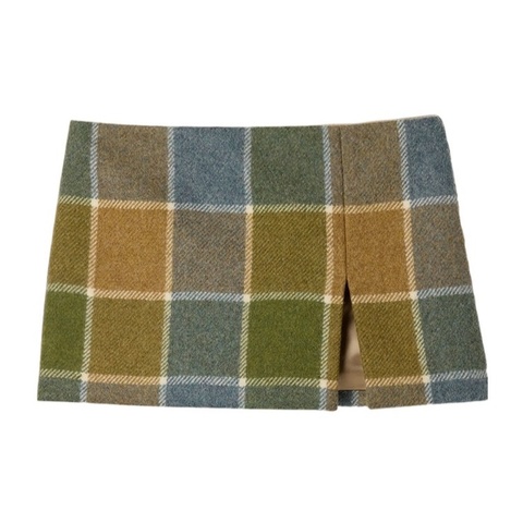 Miu Miu 女士 格紋迷你裙IT-36 IT-38 IT-40 IT-42碼