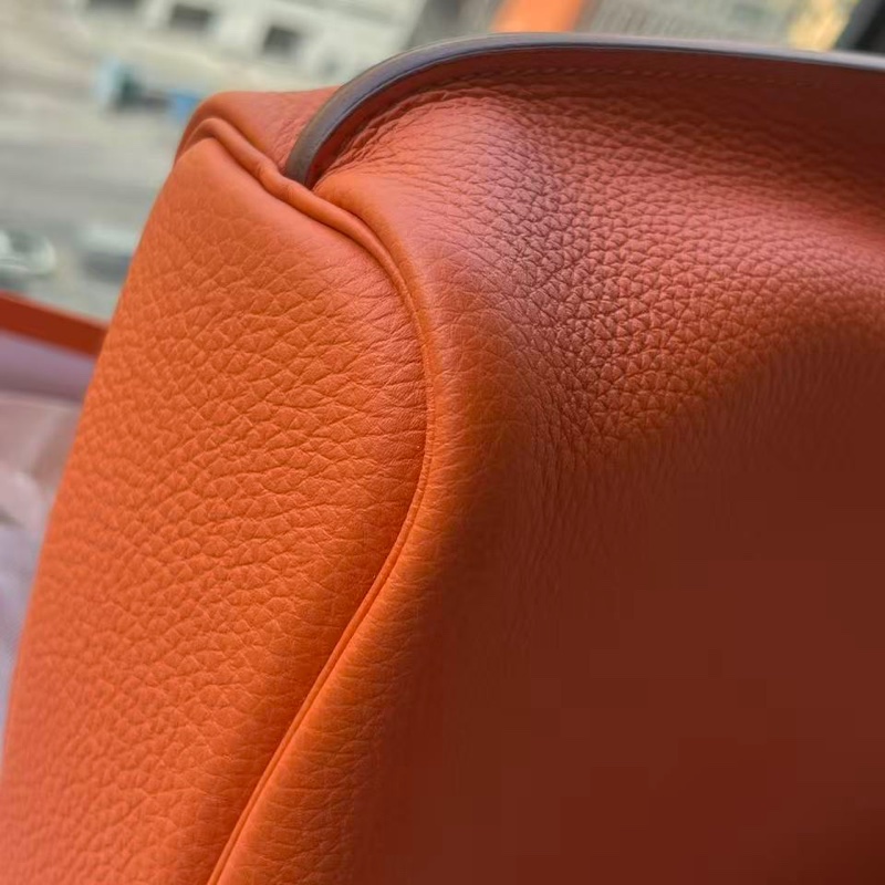 🌈Hermes🧡So Kelly 22🧡橙色金扣🌈99新🌟有盒🧡Togo皮🌟Stamp T🌟愛馬仕🌟-7