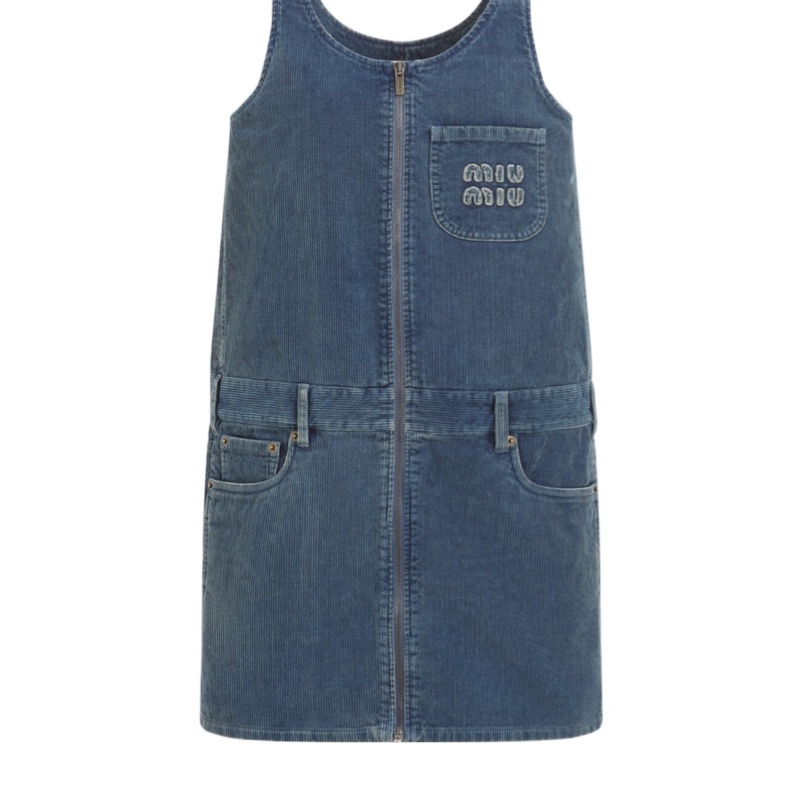 Miu Miu 女士 無袖連衣裙IT-36 IT-38 IT-40碼-4