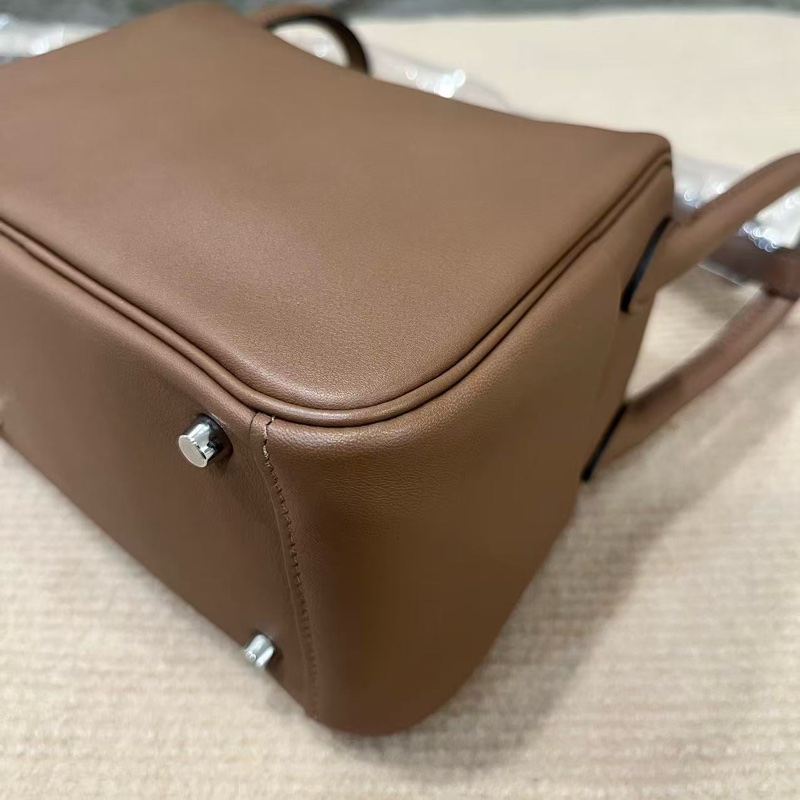 🌈Hermes🧡Mini Lindy一代🌟D0威馬犬銀扣🧡99.8新閑置🌟Swift皮🌟愛馬仕🌟-4