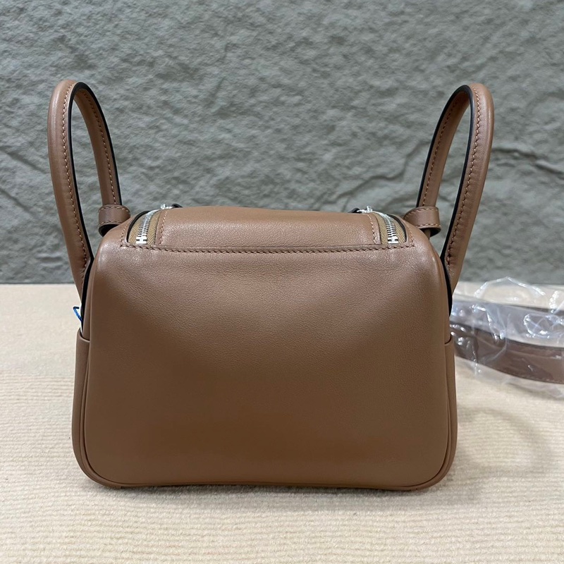 🌈Hermes🧡Mini Lindy一代🌟D0威馬犬銀扣🧡99.8新閑置🌟Swift皮🌟愛馬仕🌟-8