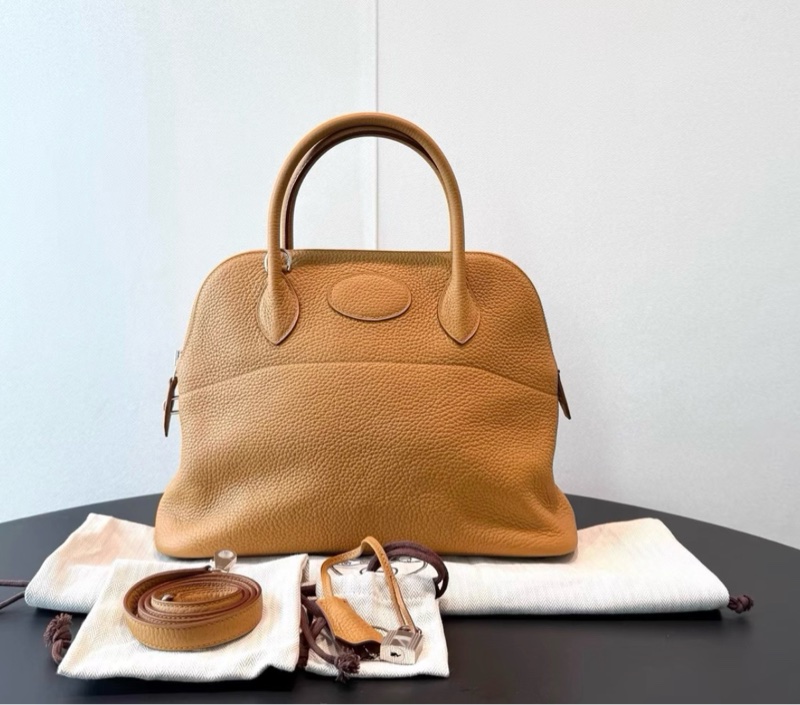 Hermes 愛馬仕bolide 31 芝麻色，y刻，Togo-0