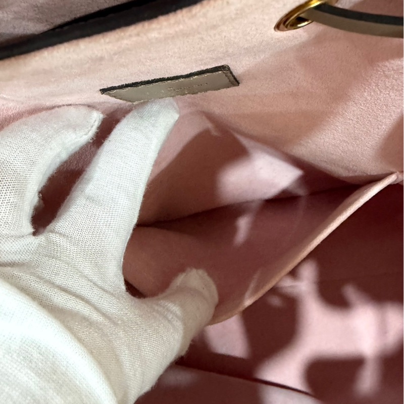 LV M45410 Montsouris 壓花牛皮後背包（斑鳩灰)-70