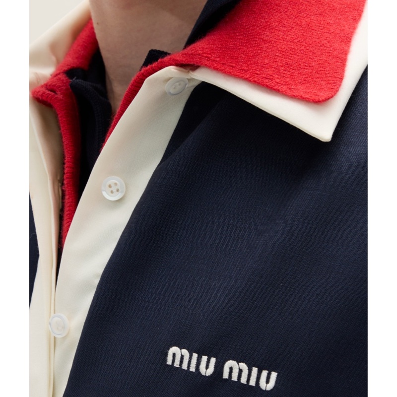 Miu Miu 女士 短袖連衣裙IT-38 IT-40 IT-42碼-2