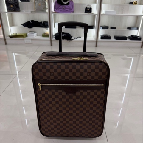 Lv棋盤格行李箱