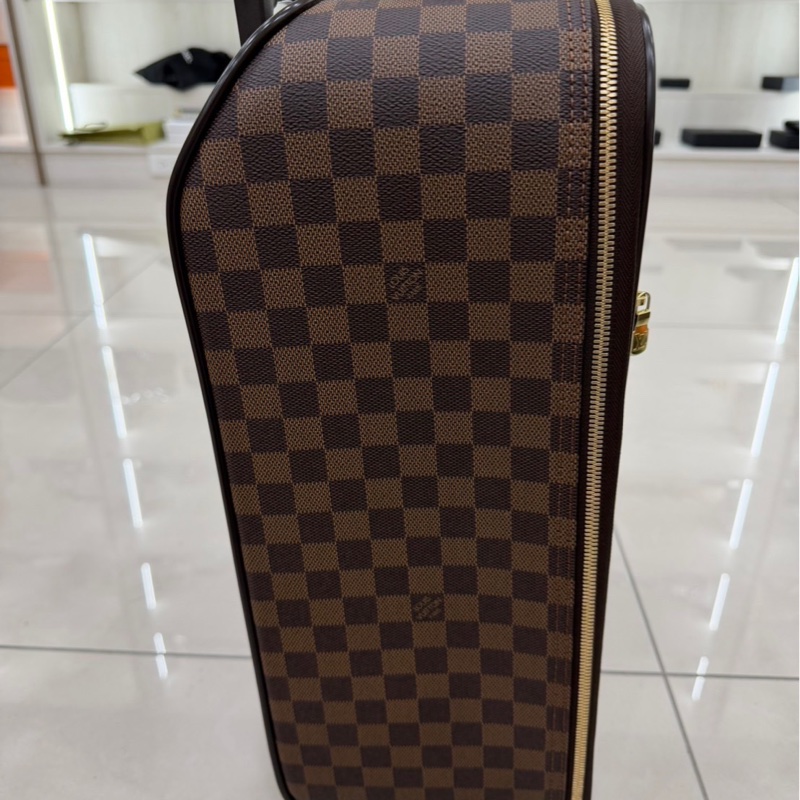 Lv棋盤格行李箱-4