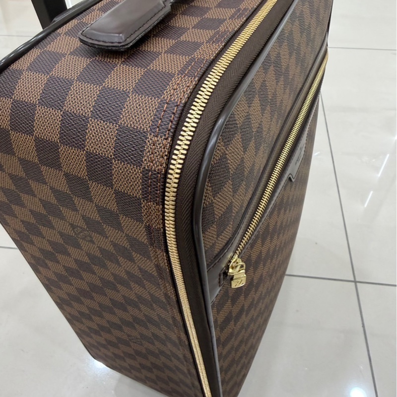 Lv棋盤格行李箱-5