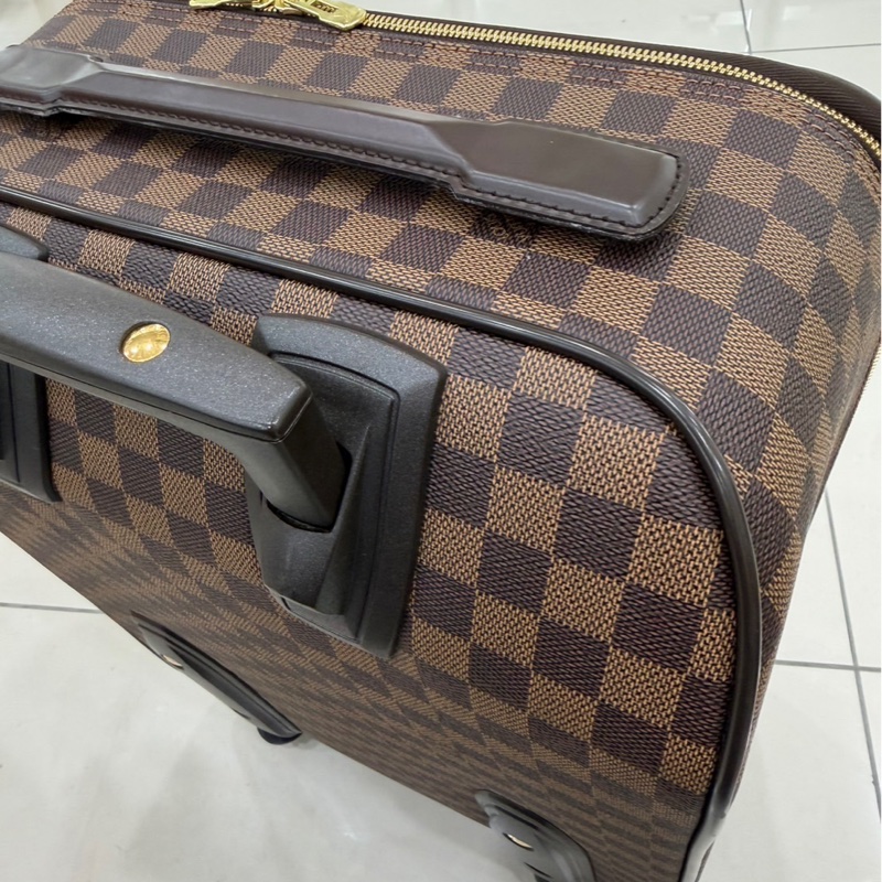 Lv棋盤格行李箱-7