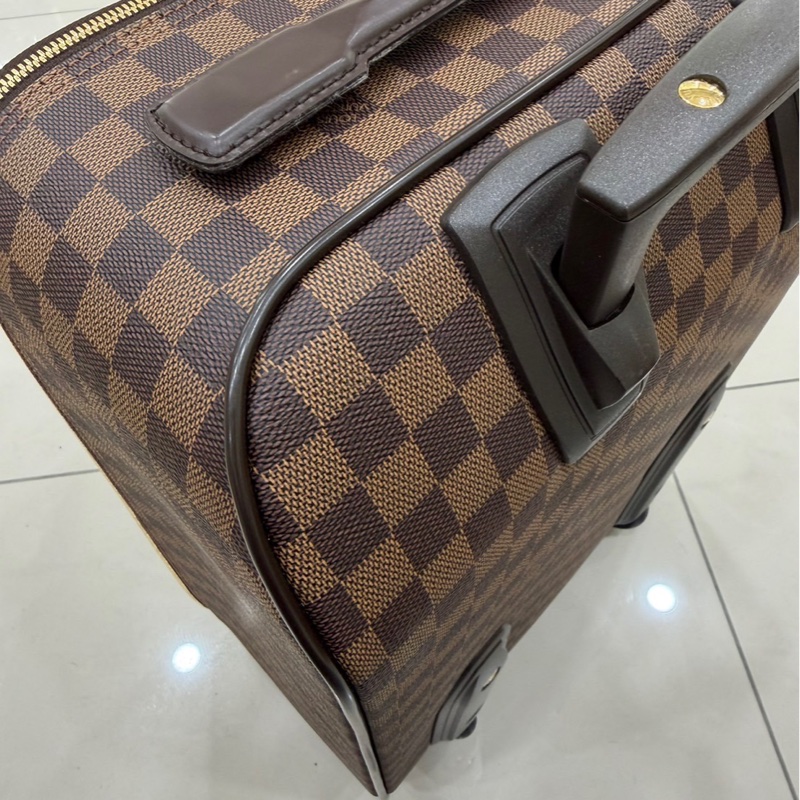 Lv棋盤格行李箱-8