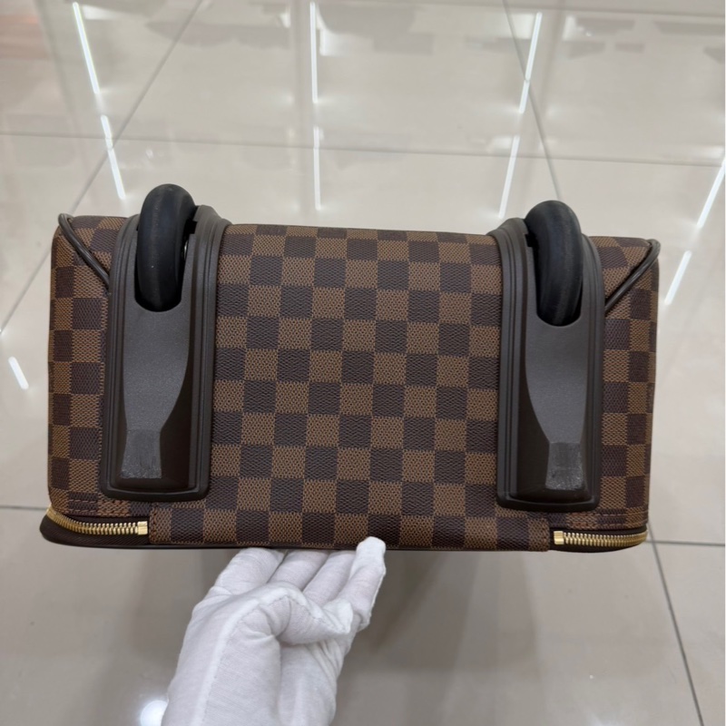 Lv棋盤格行李箱-31