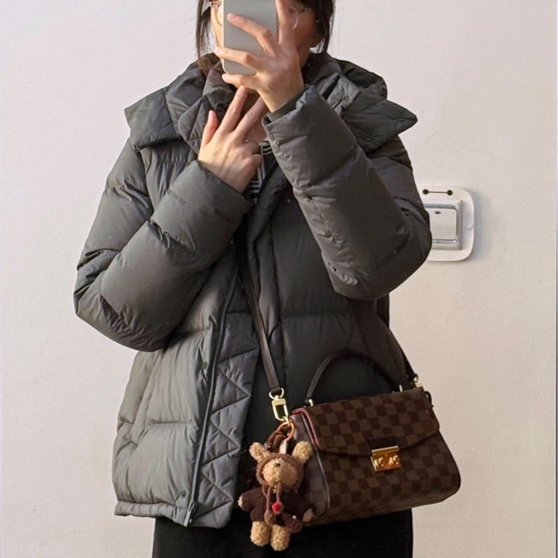 「JL精品代購」極新 LV 棋盤格 corisette 郵差肩背包-1