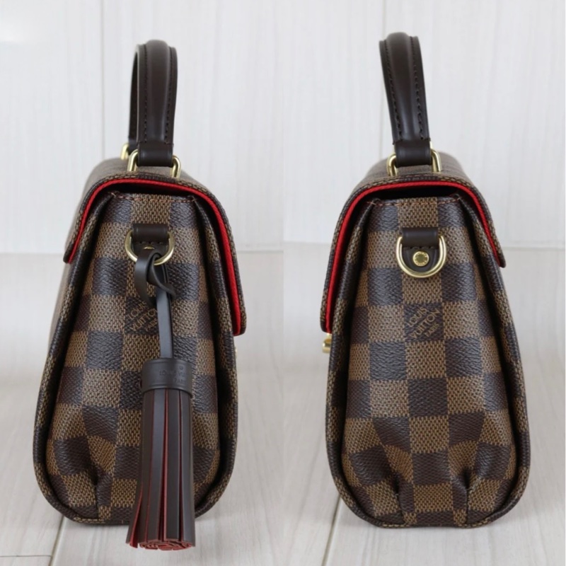 「JL精品代購」極新 LV 棋盤格 corisette 郵差肩背包-4