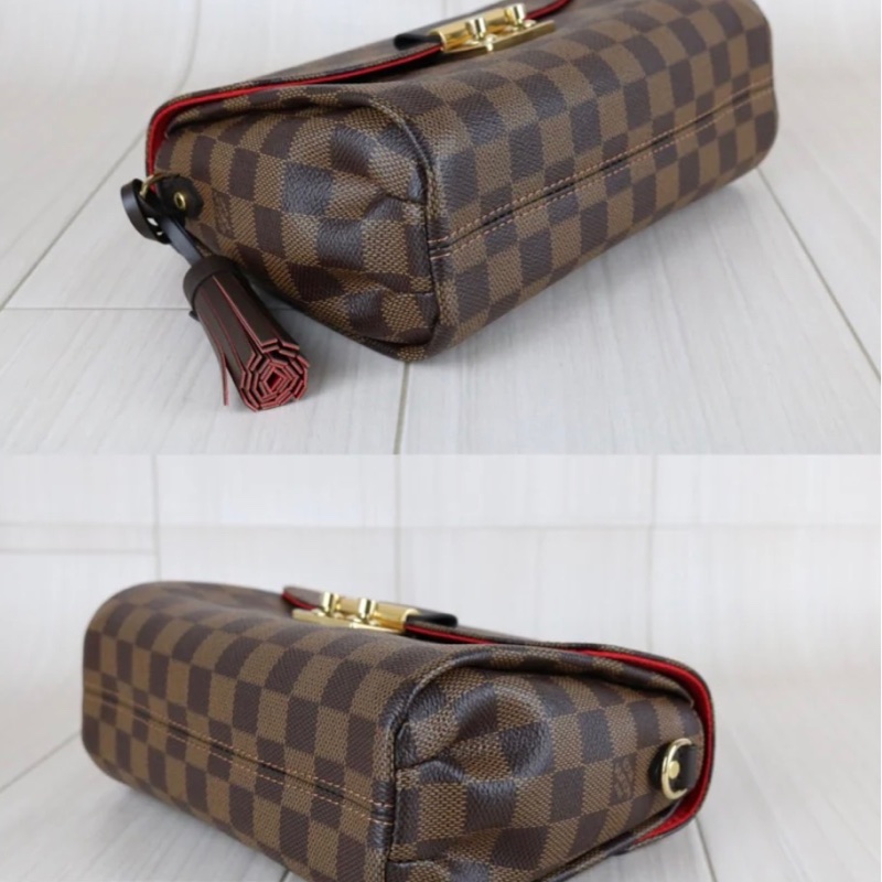 「JL精品代購」極新 LV 棋盤格 corisette 郵差肩背包-6