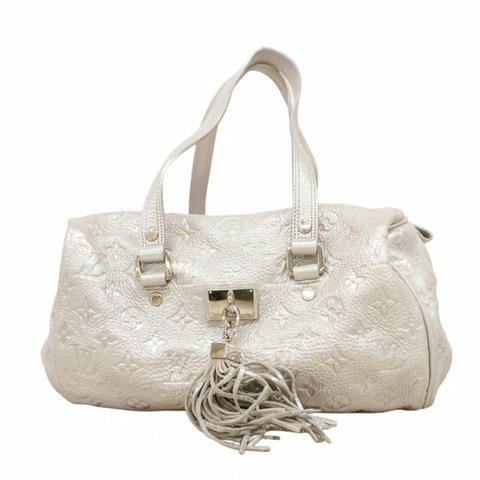 路易威登 Monogram Shimmer Comete 手提包 M95817 銀色 女士