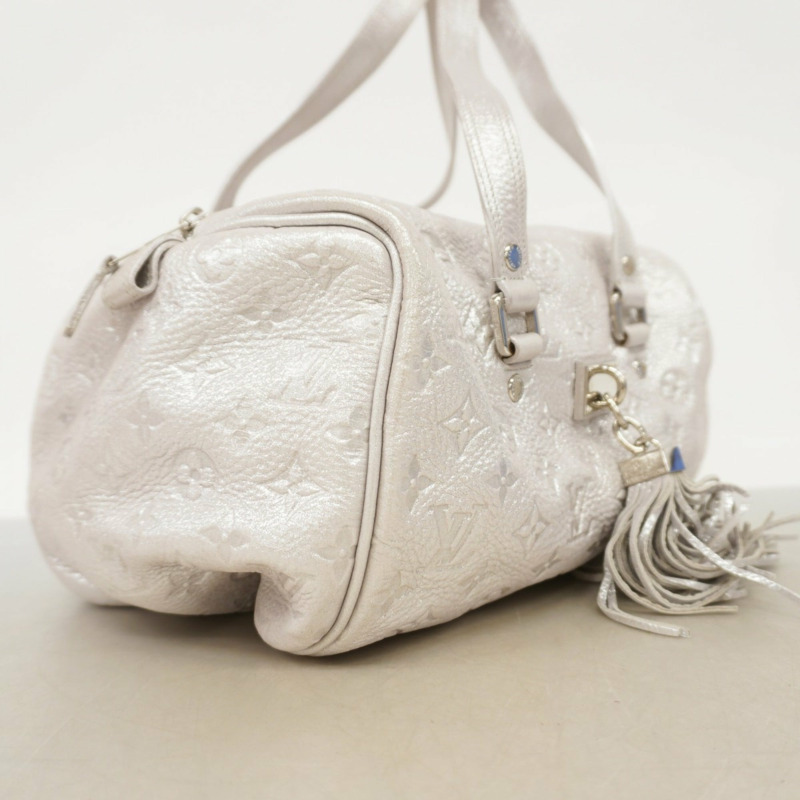 路易威登 Monogram Shimmer Comete 手提包 M95817 銀色 女士-1