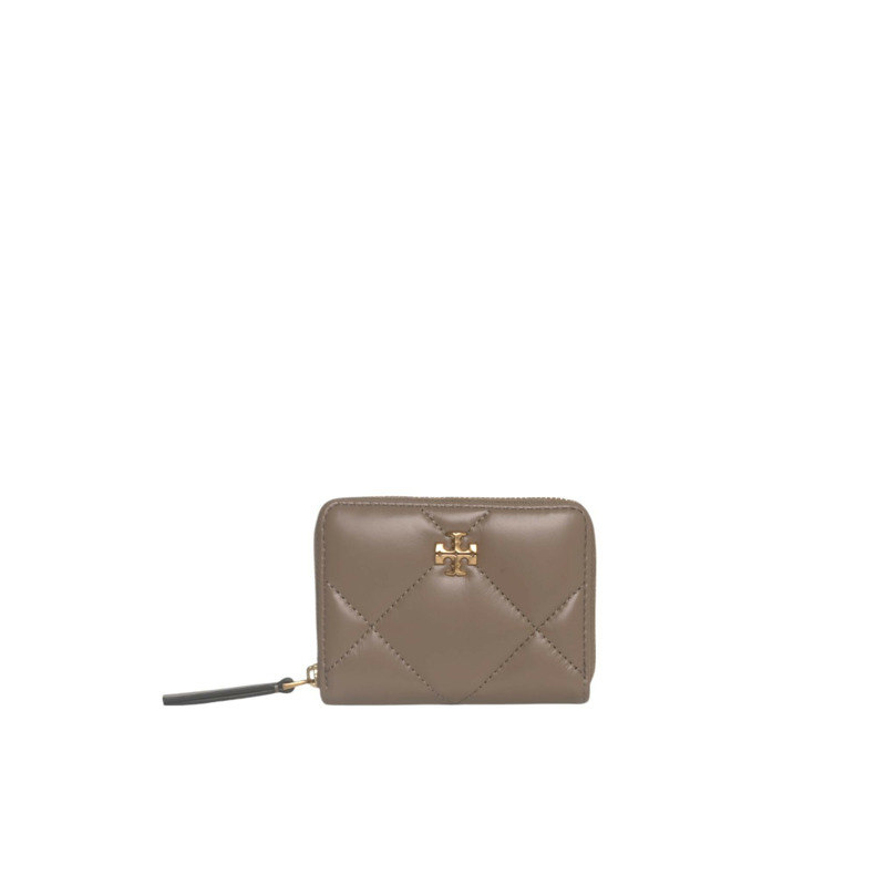 Small Kira Diamond Quilt Zip Around 銀包-0