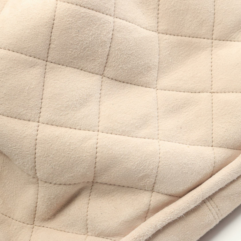 香奈兒 2.55 絎縫手提包 羊毛粉紅 二手女士-8