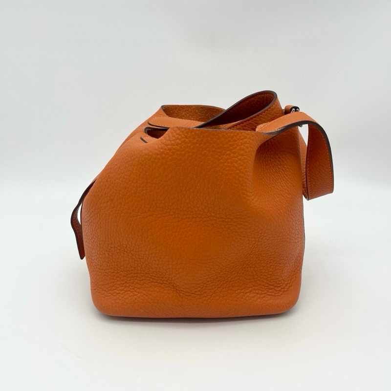 「JL精品代購」愛馬仕菜籃子18 愛馬仕橘-5