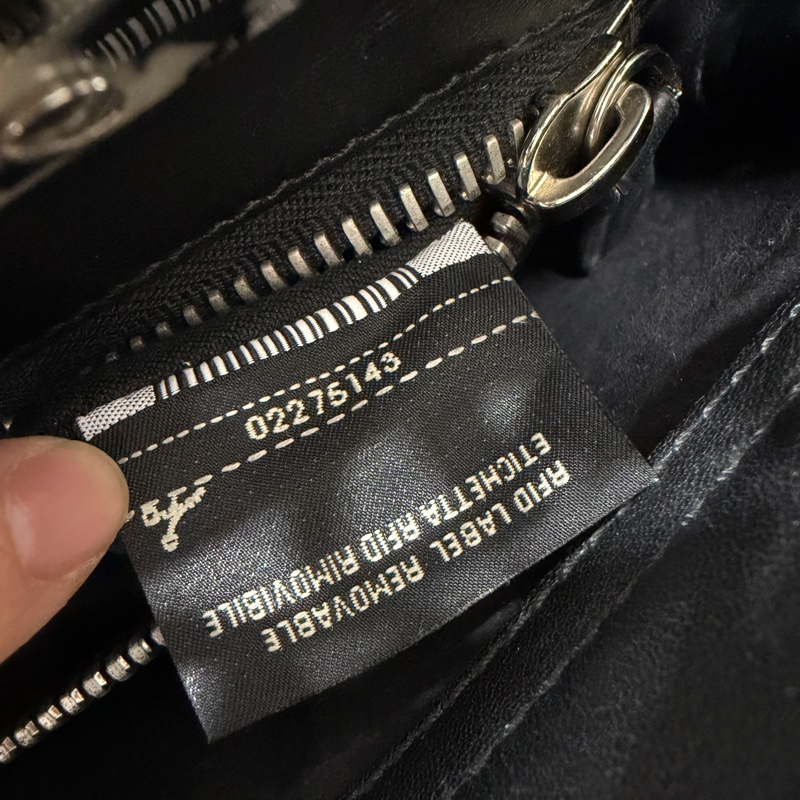 FENDI 芬迪 Peekaboo 黑色 斑馬紋 肩背包 斜背包 手提包 側背包-38