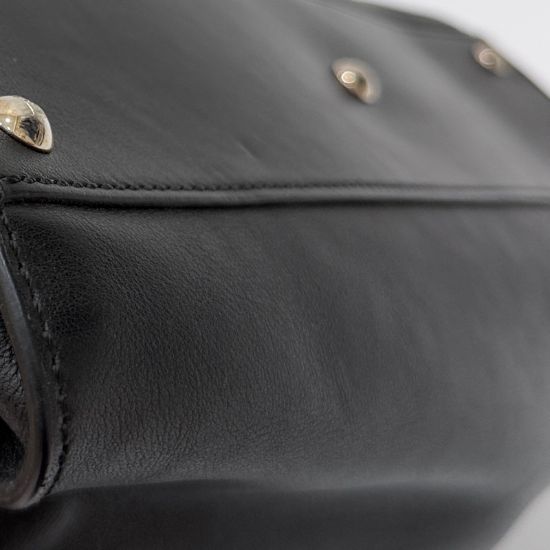 FENDI 芬迪 Peekaboo 黑色 斑馬紋 肩背包 斜背包 手提包 側背包-54