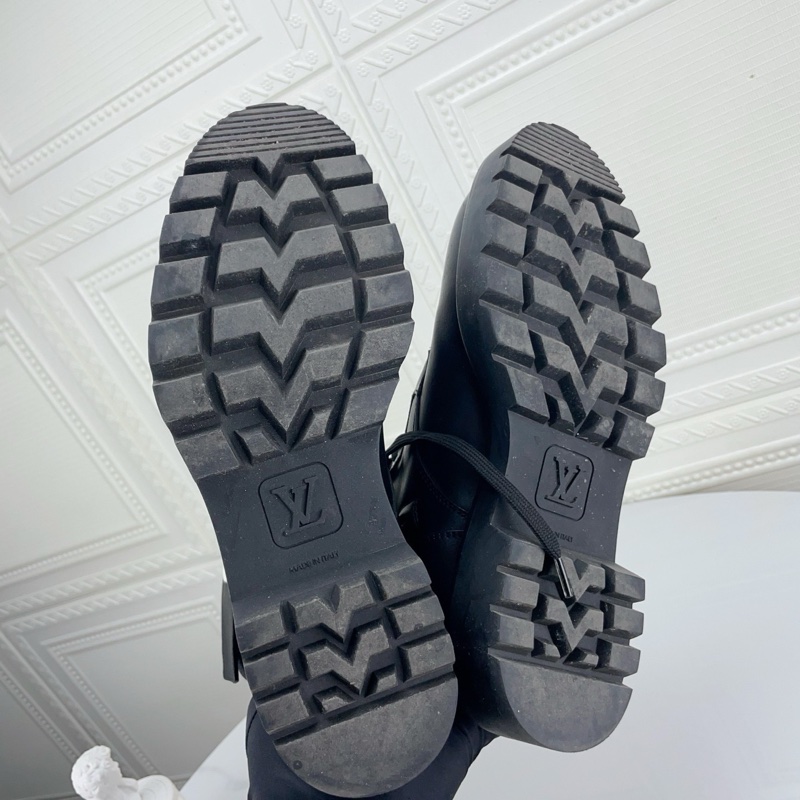 98新 lv路易威登黑色短靴，37.5碼 無附件-6