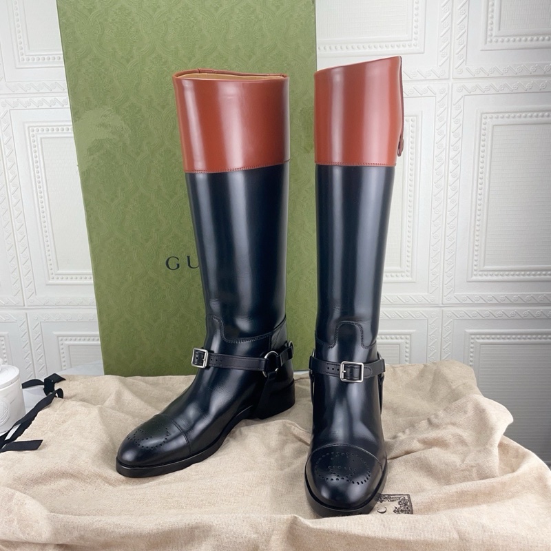 98新gucci古馳靴子,馬靴,騎士靴,37碼配有塵袋-0