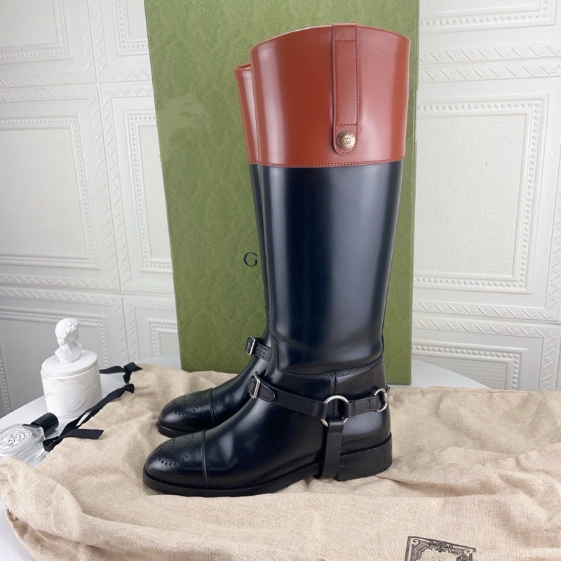 98新gucci古馳靴子,馬靴,騎士靴,37碼配有塵袋-1