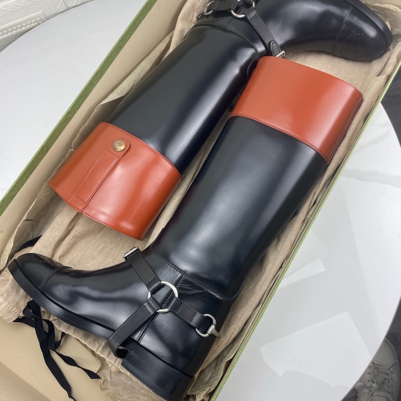 98新gucci古馳靴子,馬靴,騎士靴,37碼配有塵袋-3