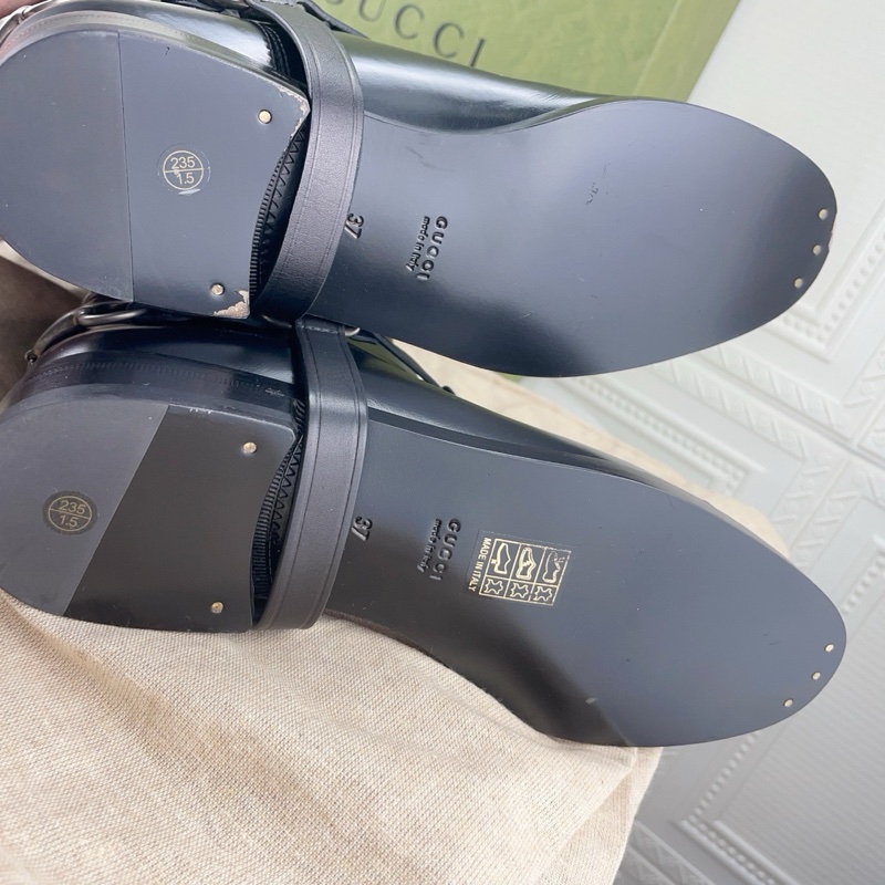 98新gucci古馳靴子,馬靴,騎士靴,37碼配有塵袋-5