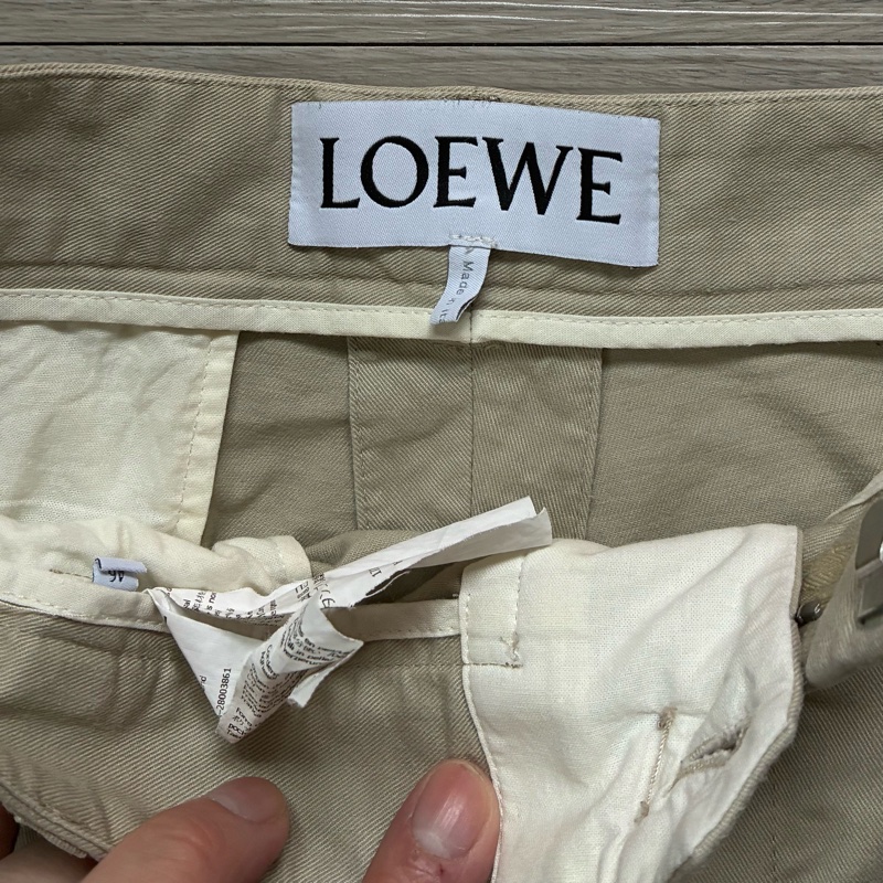 LOEWE卡其褲-2