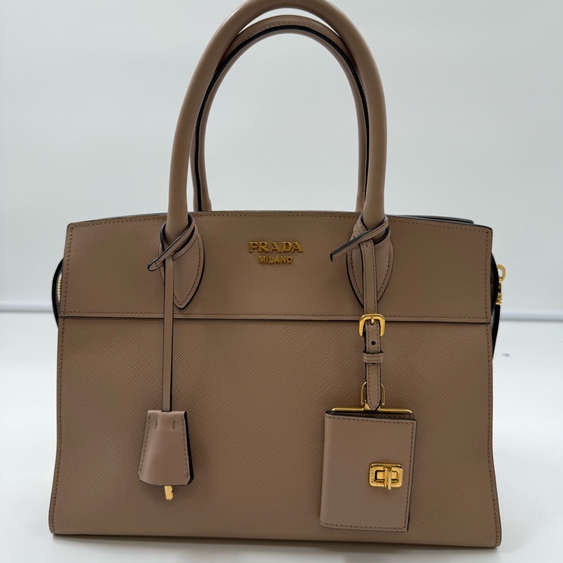 98新 Prada普拉達 esplanade系列手提單肩包 無附件-1