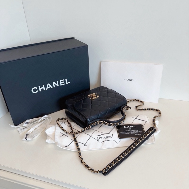 ✨Chanel 99新全套 19bag系列郵差包🖤-6