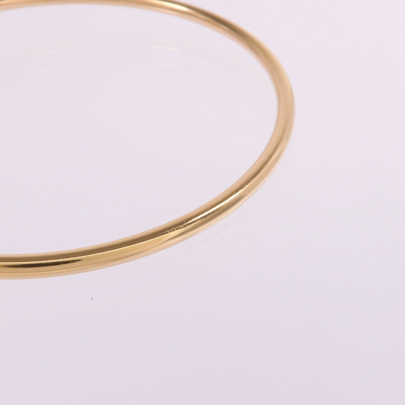 TIFFANY＆CO 18K玫瑰金T Diamond Wire Bracelet鑽石手鐲-6