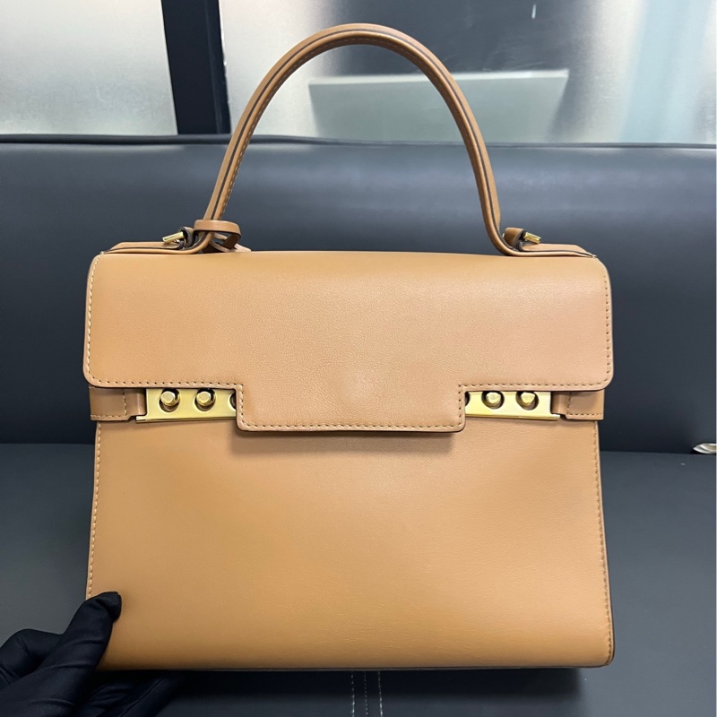 Delvaux Tempete MM 焦糖色-1