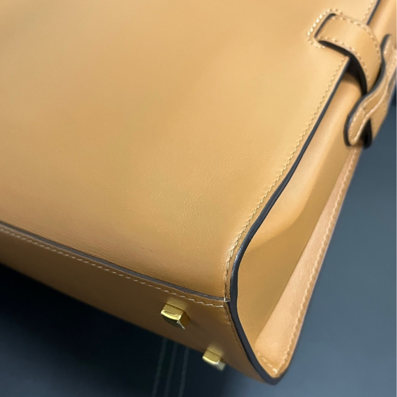 Delvaux Tempete MM 焦糖色-9