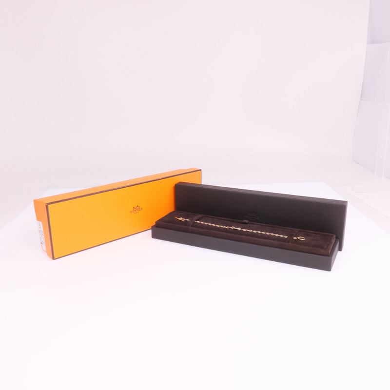 HERMES 18K玫瑰金Farandole Bracelet手鏈-8