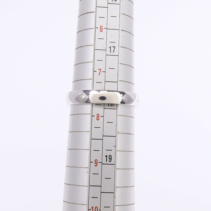 HERMES 18K白金Ever Herakles Wedding Band戒指Hermes#56/US#7.5-7