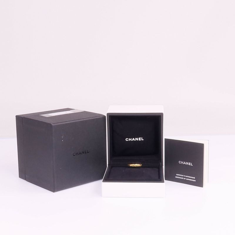 CHANEL 18K黃金Coco Crush Mini Ring戒指Chanel#51/US#5.5-7