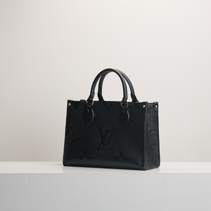 二手Lv Onthego pm黑壓紋/晶片款-2