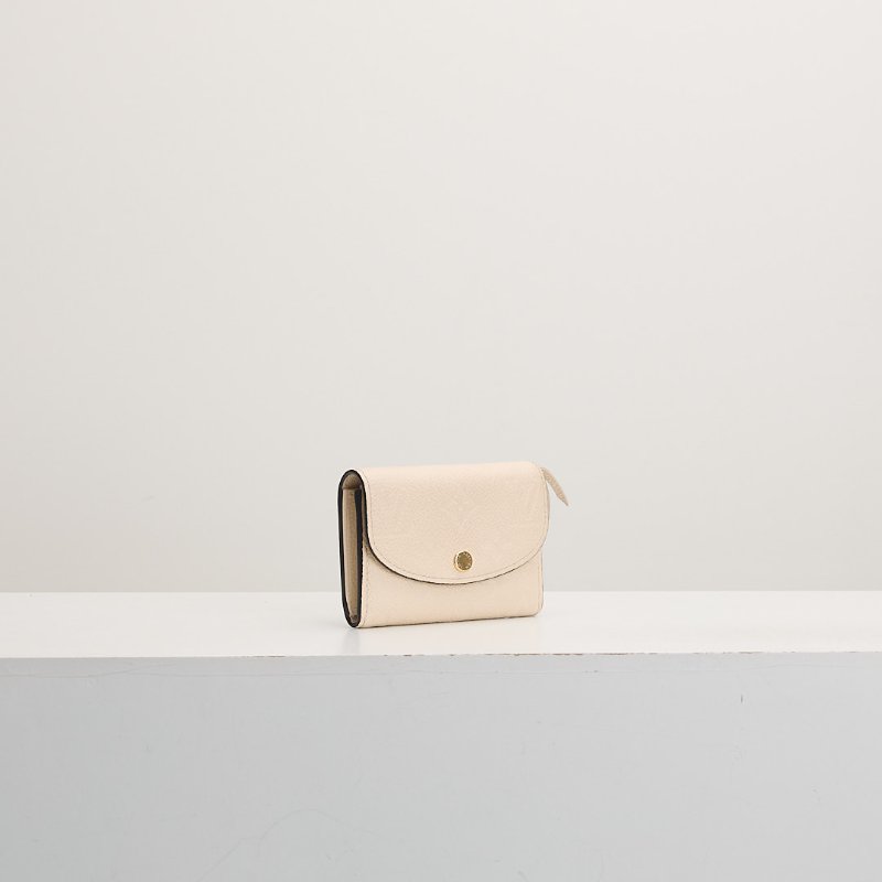 二手Lv Rosalie 零錢包/奶油白 晶片款-3