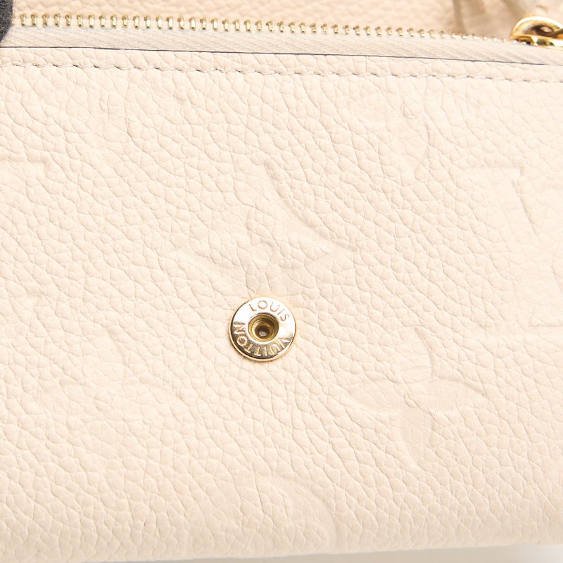 二手Lv Rosalie 零錢包/奶油白 晶片款-17