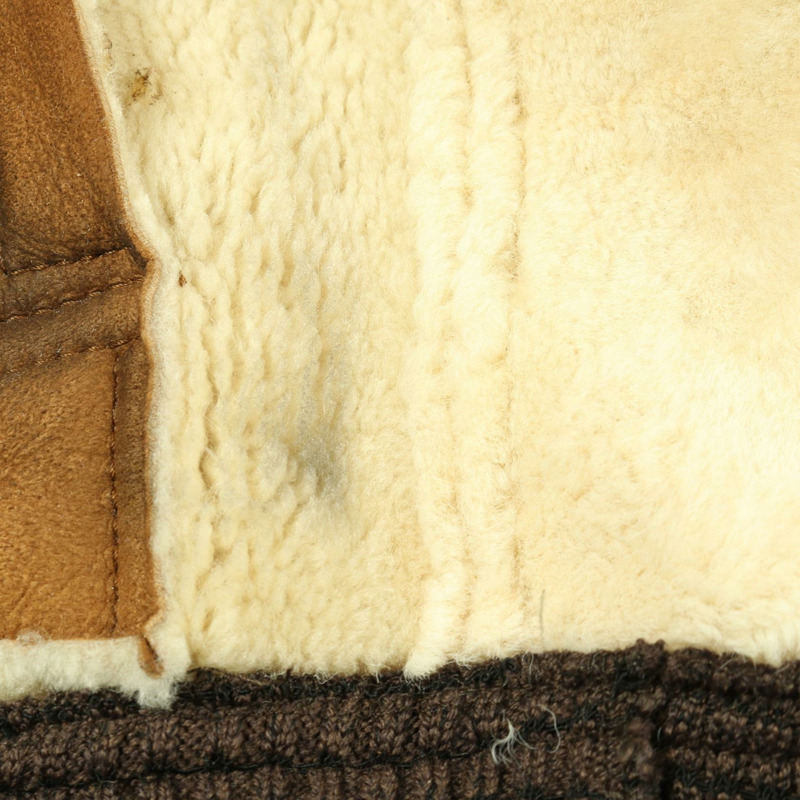 DOLCE & GABBANA 羊毛皮夾克 G9X73G 棕色 二手 男款-5