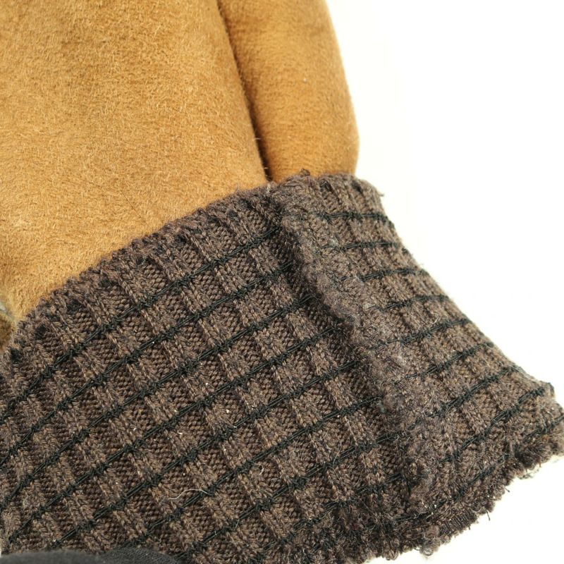 DOLCE & GABBANA 羊毛皮夾克 G9X73G 棕色 二手 男款-7